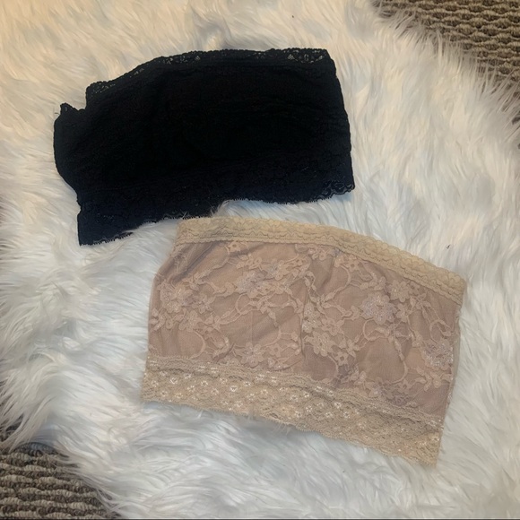 Free People Other - Set of Two Lace Bandeau Bra Sexy